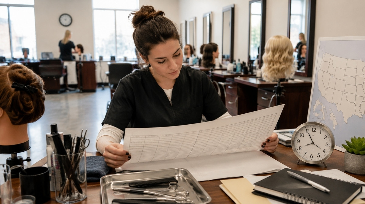 Cosmetology Hours by State: Exams, Renewal Rules, and License Transfer Basics